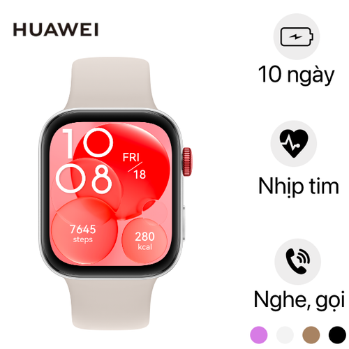 Đồng Hồ Thông Minh Huawei Watch Fit 3 Dây Cao Su - Cũ Đẹp