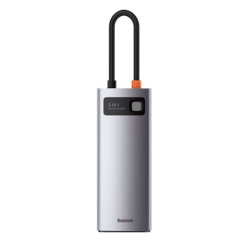 Hub Baseus Metal Gleam Type - C 5 Trong 1
