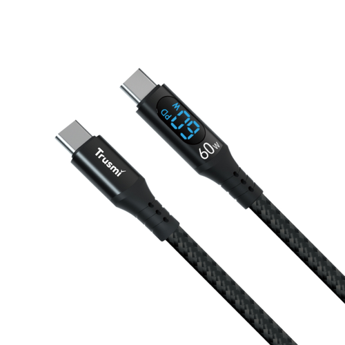 Cáp Trusmi Usb - C To Usb - C Pd 60W Ca38