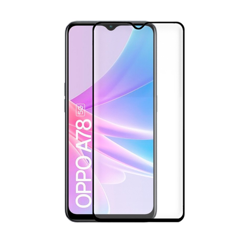 Oppo A78 Dán Chống Va Đập Full Màn Đen