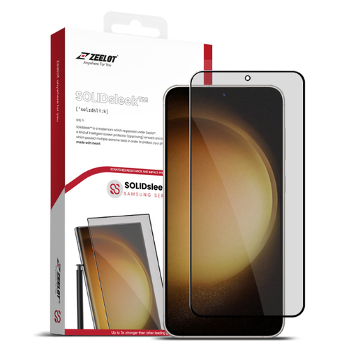 Dán Chống Va Đập Samsung Galaxy S24 Zeelot Solidsleek Full Cao Cấp