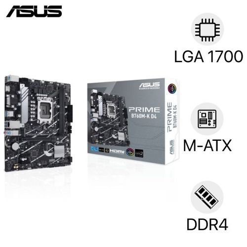 Mainboard Asus Prime B760M - K D4