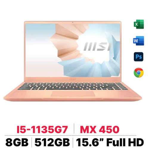 Laptop Msi Modern 14 B11Sb - Cũ Đẹp