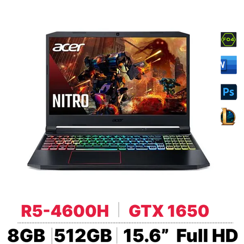 Laptop Acer Nitro 5 An515 - 44 - R9Jm Nh.q9Msv.003 - Cũ Xước Cấn