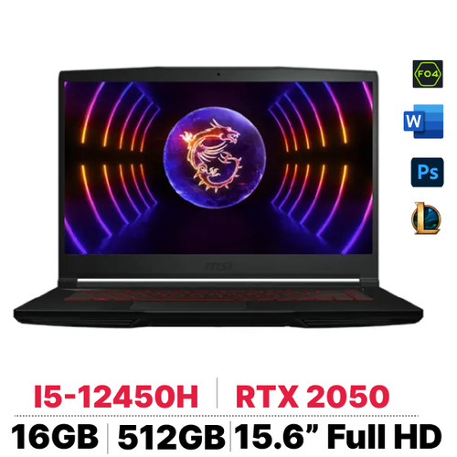 Laptop Gaming Msi Gf63 12Ucx - 841Vn - Cũ Xước Cấn