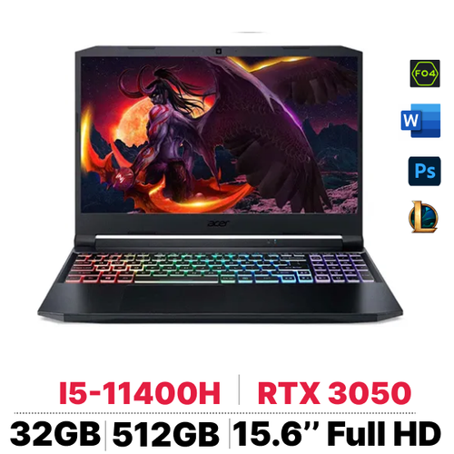 Laptop Gaming Acer Nitro 5 Eagle An515 - 57 - 54Mv Nh.qensv.003 - Cũ Trầy Xước