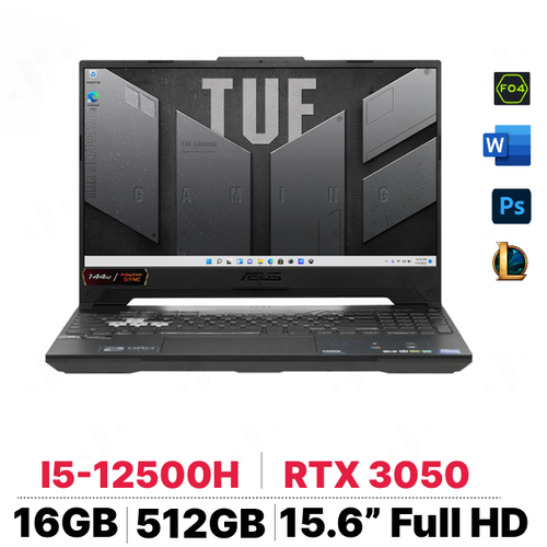 Laptop Asus Tuf Gaming F15 Fx507Zc4 - Hn330W - Cũ Đẹp