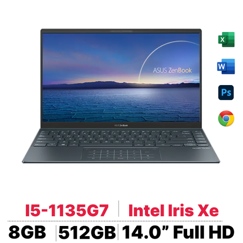Laptop Asus Zenbook Ux425Ea Bm069T - Cũ Trầy Xước