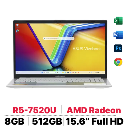 Laptop Asus Vivobook Go 15 E1504Fa - Nj630W - Cũ Trầy Xước