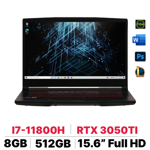 Laptop Msi Gaming Gf63 Thin 11Ud - 648Vn - Cũ Đẹp