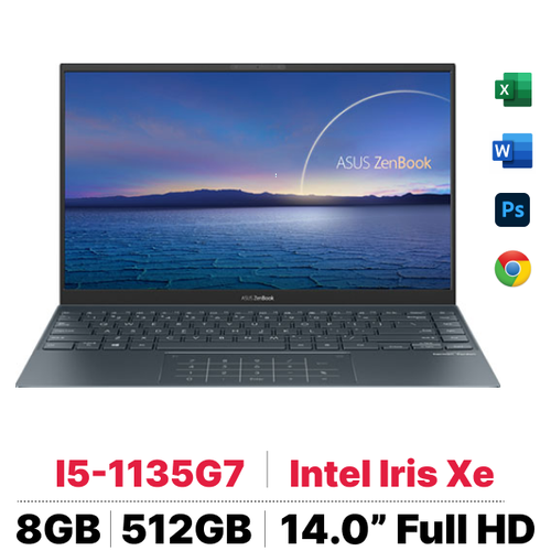 Laptop Asus Zenbook Ux425Ea - Ki429T - Cũ Xước Cấn