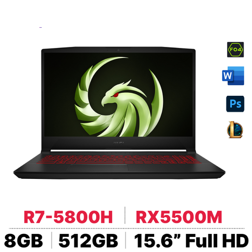 Laptop Msi Gaming Bravo 15 B5Dd - 083Vn - Cũ Đẹp