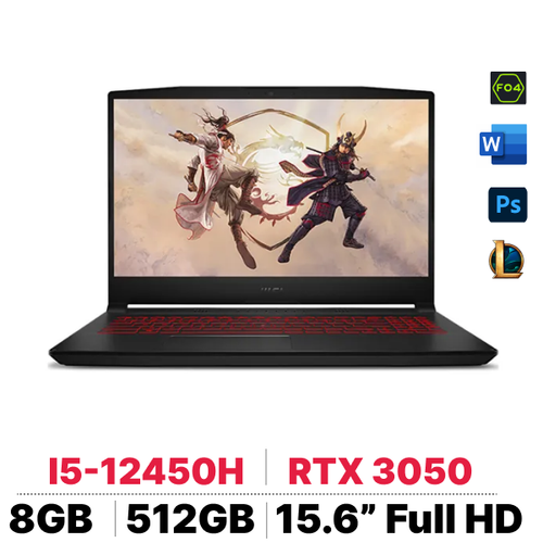 Laptop Msi Katana Gf66 12Uck - 815Vn - Cũ Đẹp