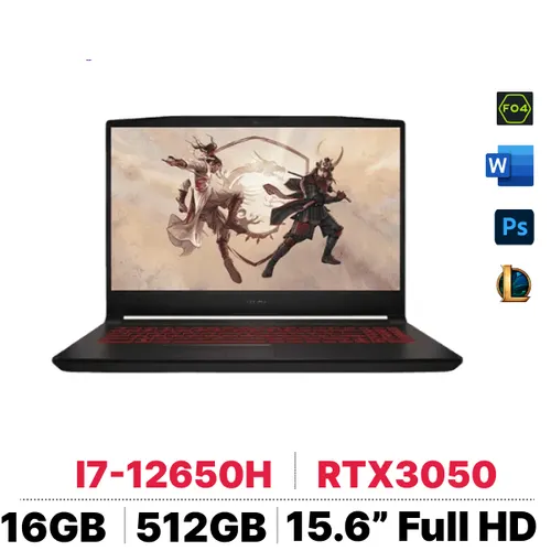 Laptop Msi Gaming Katana Gf66 12Uck - 805Vn - Cũ Trầy Xước