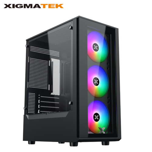 Case Máy Tính Xigmatek Myx 3F (3 Fan) M - Atx