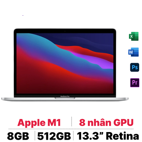 Apple Macbook Pro 13 Touch Bar M1 512Gb 2020 - Cũ Xước Cấn