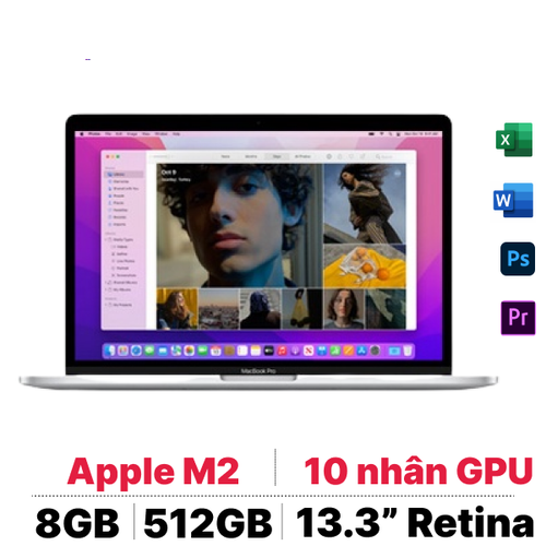 Apple Macbook Pro 13 M2 2022 8Gb 512Gb - Cũ Trầy Xước 