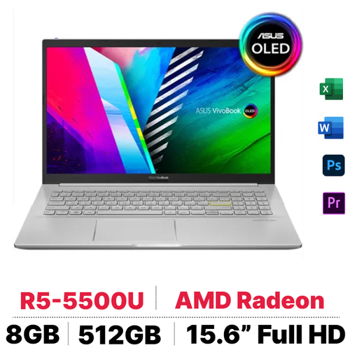 Laptop Asus Vivobook M513Ua - L1221T - Cũ Xước Cấn