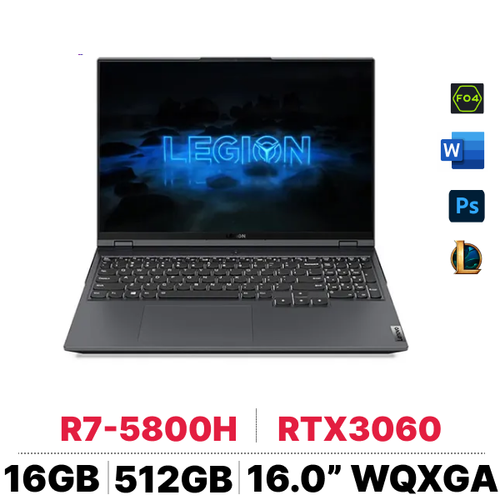Laptop Lenovo Gaming Legion 5 Pro 16Ach6H - Cũ Đẹp