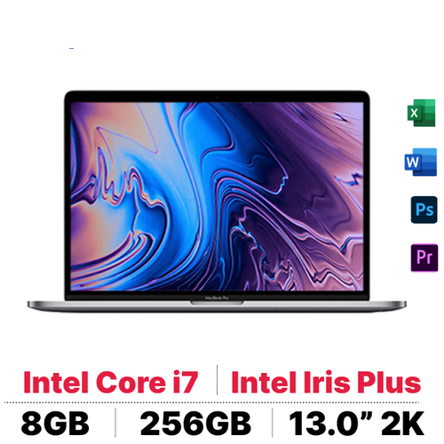 Macbook Pro 13 Inch Touch Bar I7 1.7 8Gb 256Gb 2019 (Muhp2) - Cũ Trầy Xước