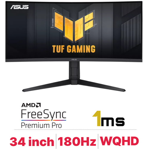 Màn Hình Cong Gaming Asus Tuf Vg34Vql3A 34 Inch