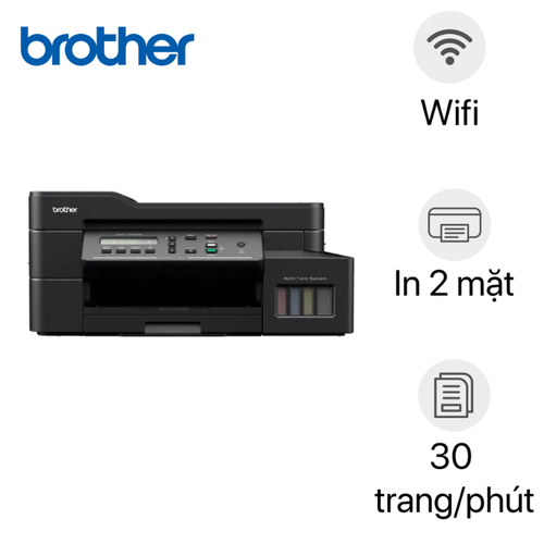 Máy In Phun Brother Dcp - T720Dw (In Màu - Đa Chức Năng)