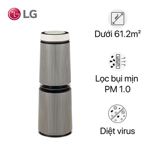 Máy Lọc Không Khí Lg Puricare 360 Alpha 2 Tầng As10Gdby0 Be