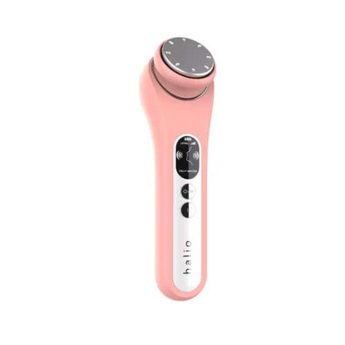 Máy Massage Đẩy Tinh Chất Nâng Cơ Mặt Nóng Lạnh Halio Ion Hot + Cool Beauty Device - Coral Limited Edition