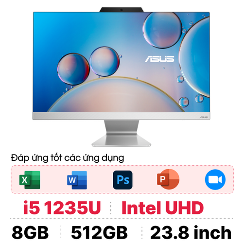 Máy Tính Văn Phòng All In One Asus A3402Wbak - Wa604W