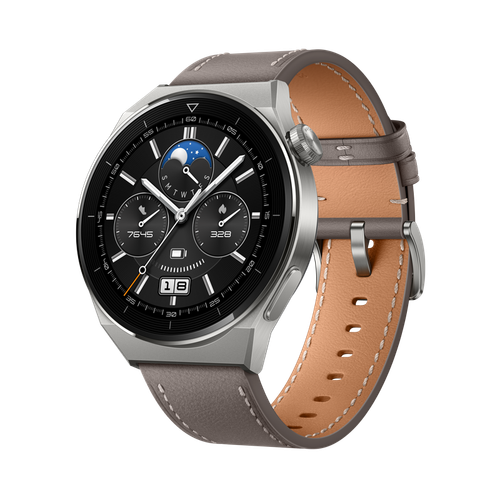 Đồng Hồ Thông Minh Huawei Watch Gt3 Pro Dây Da - Cũ Trầy Xước
