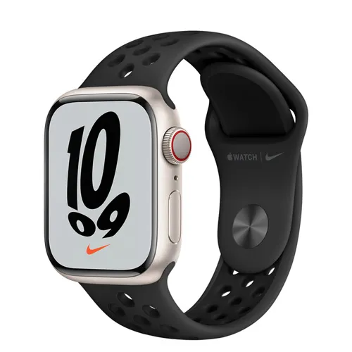 Apple Watch Series 7 41Mm Nike (4G) Viền Nhôm Dây Cao Su - Cũ Trầy Xước