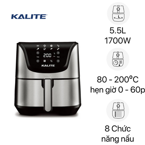 Nồi Chiên Không Dầu Kalite Q6 5.5L