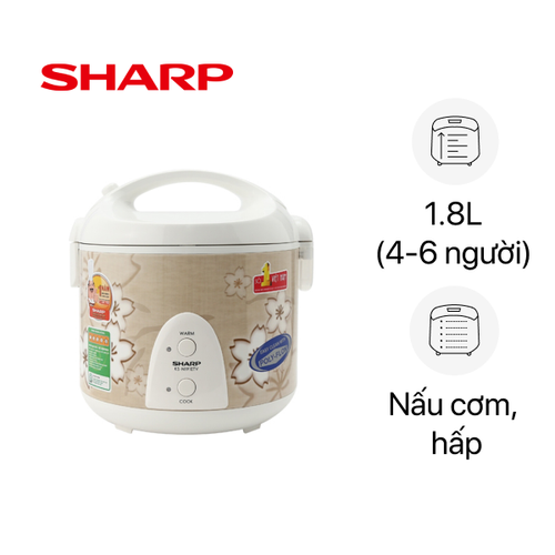 Nồi Cơm Điện Sharp Ks - N191Etv Sb 1.8L