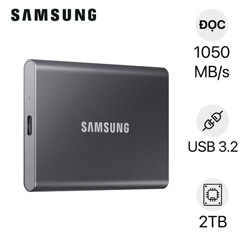 Ổ Cứng Di Động Ssd Samsung T7 Portable 2Tb