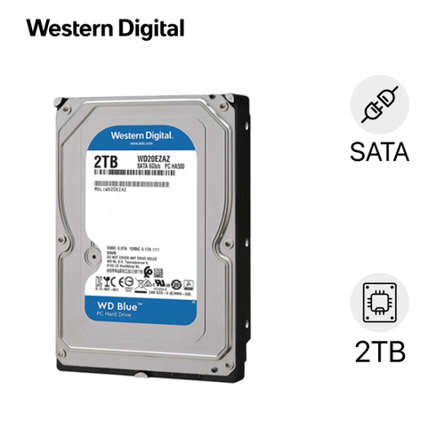 Ổ Cứng Hdd Wd Blue 2Tb 3.5" Sata