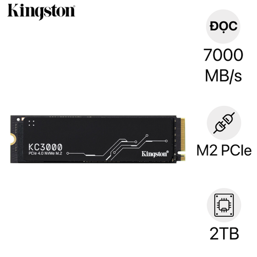 Ổ Cứng Ssd Kingston Skc3000 M2 Pcie Nvme Gen 4 2Tb