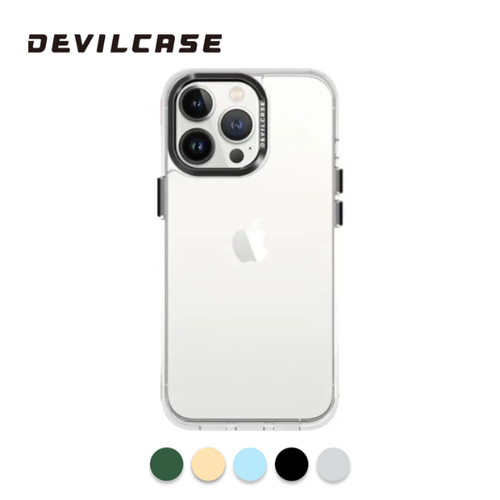 Ốp Lưng Iphone 13 Pro Max Devilcase Bản Tiêu Chuẩn Viền Camera Màu