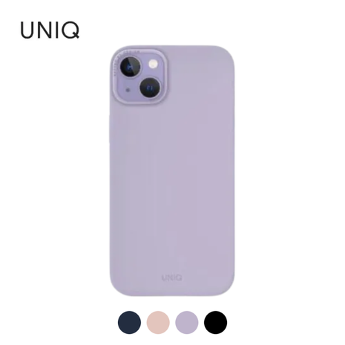 Ốp Lưng Iphone 14 Plus | 15 Plus Uniq Hybird Lino Lilac