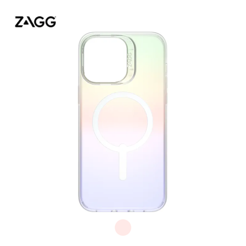 Ốp lưng iPhone 14 Plus | 15 Plus Zagg Matte Iridescent hỗ trợ sạc MagSafe