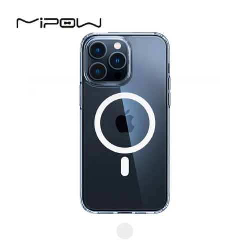 Ốp lưng iPhone 15 Pro Mipow hỗ trợ sạc Magsafe