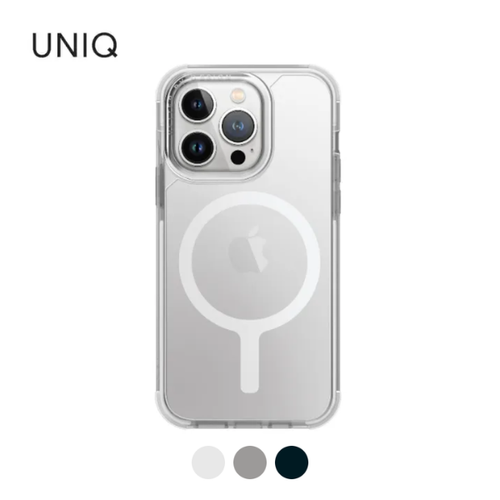 Ốp lưng iPhone 15 Pro UNIQ Hybrid Combat hỗ trợ sạc Magsafe