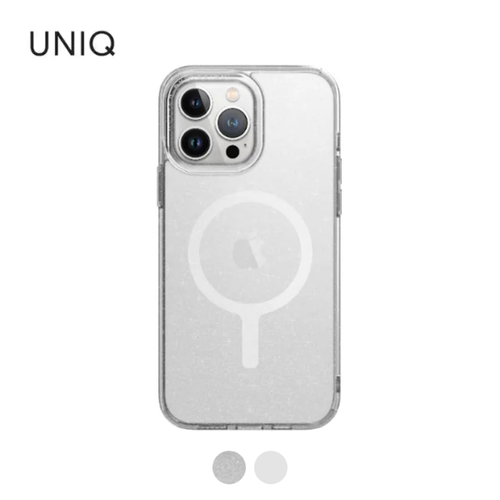 Ốp Lưng Iphone 15 Pro Uniq Hybrid Lifepro Xtreme Hỗ Trợ Sạc Magsafe Dove Frost