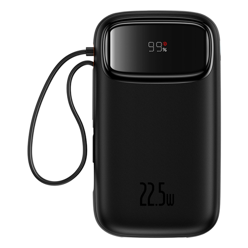 Pin Sạc Dự Phòng Baseus Qpow2 Màn Hình Số 20.000Mah 22.5W Kèm Cáp Lightning Và Type - C Ppmd20