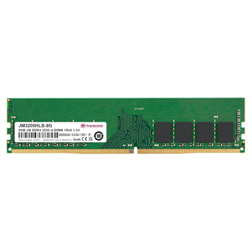 Ram Pc Transcend Ddr4 3200Mhz 8Gb Jm3200Hlb - 8G