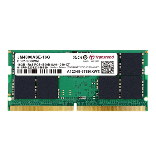 Ram Laptop Transcend Ddr5 4800Mhz 16Gb