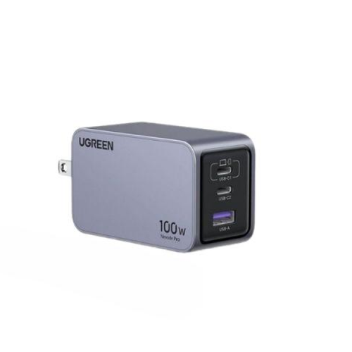 Sạc Nhanh Ugreen X757 Nexode Pro 3 Cổng 2 Usb - C Và Usb - A Gan Us 100W - Cũ
