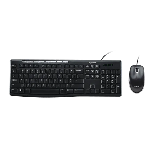 Combo Bàn Phím + Chuột Có Dây Logitech Mk200
