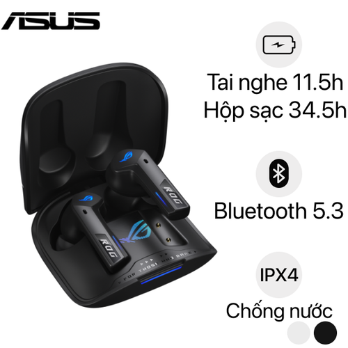 Tai Nghe Bluetooth True Wireless Gaming Asus Rog Cetra Speednova - Cũ