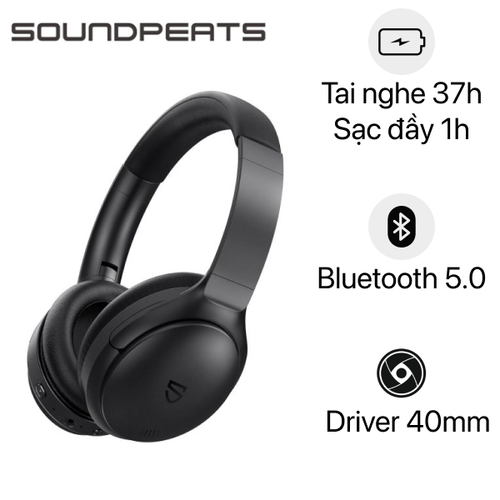 Tai Nghe Bluetooth Chụp Tai Soundpeats A6 