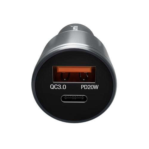 Sạc Nhanh Ô Tô Mini Trusmi 1 Usb - A + 1 Usb - C 38W Cc05